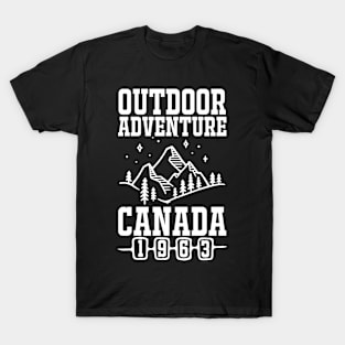 Outdoor adventure canada 1963  T Shirt For Women Men T-Shirt